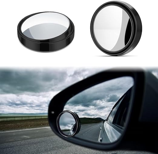 ROVIK Blind Spot Mirror 360° Adjustable Convex Glass