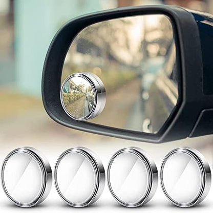 ROVIK Blind Spot Mirror 360° Adjustable Convex Glass