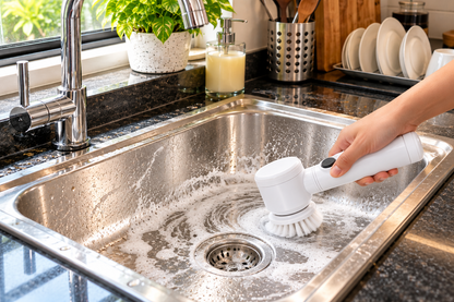 ROVIK Electric Spin Scrubber | Cordless Cleaning Brush