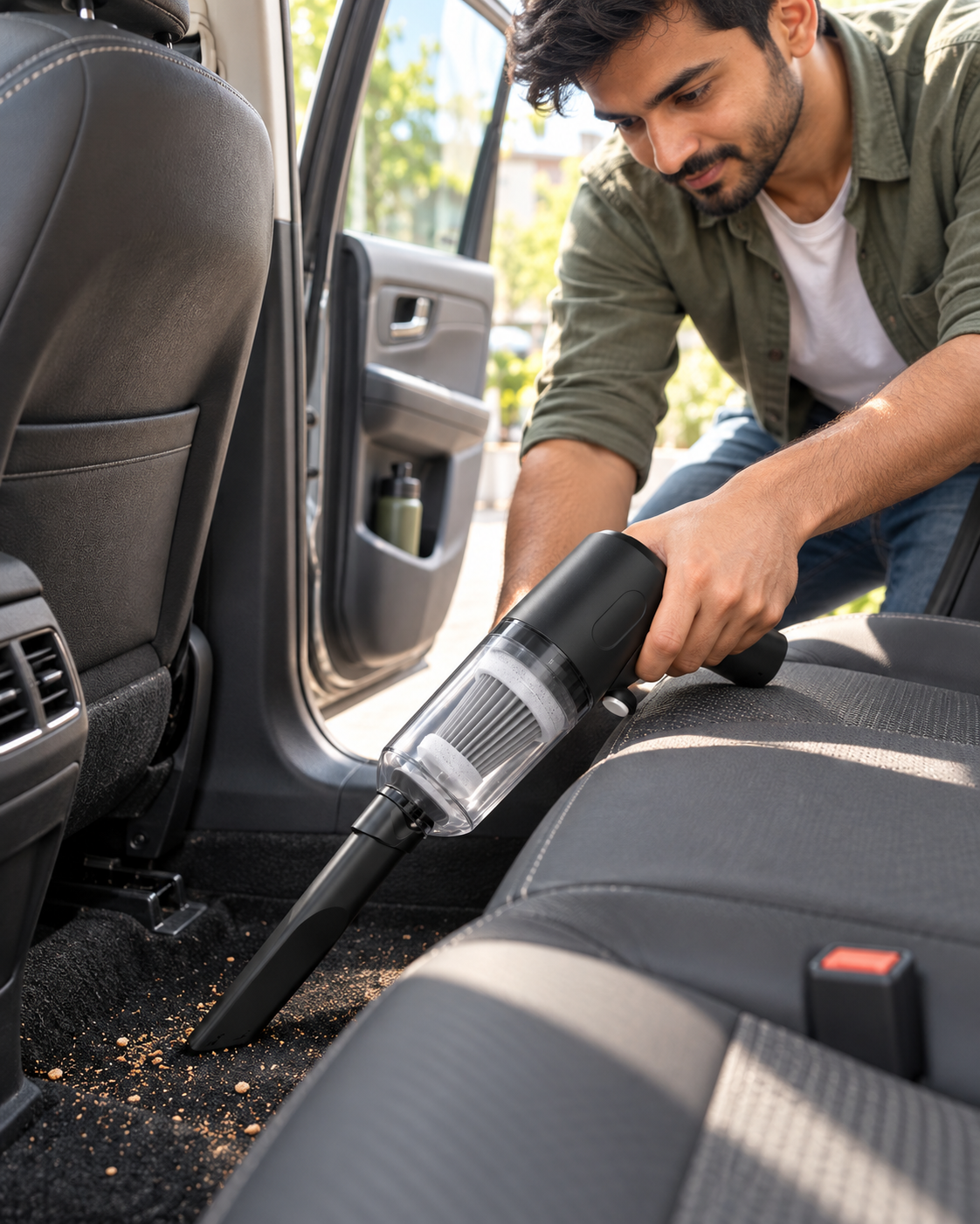Portable Mini Car Vacuum Cleaner | Rovik