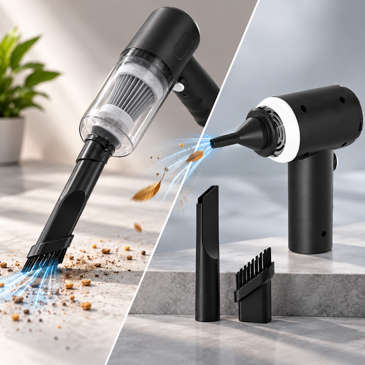 Portable Mini Car Vacuum Cleaner | Rovik