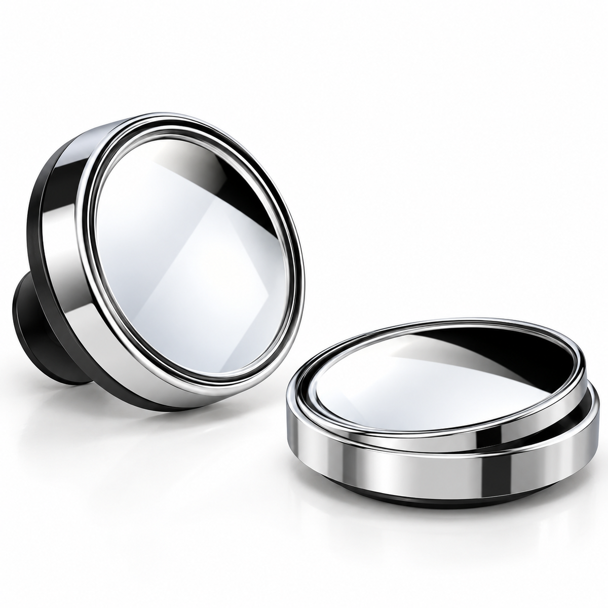 ROVIK Blind Spot Mirror 360° Adjustable Convex Glass
