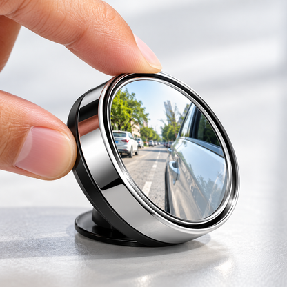ROVIK Blind Spot Mirror 360° Adjustable Convex Glass